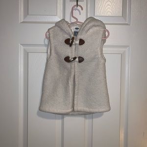 Toddler Girl Vest with hood 5T